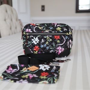 MZ Wallace Small Crosby in Eden Print